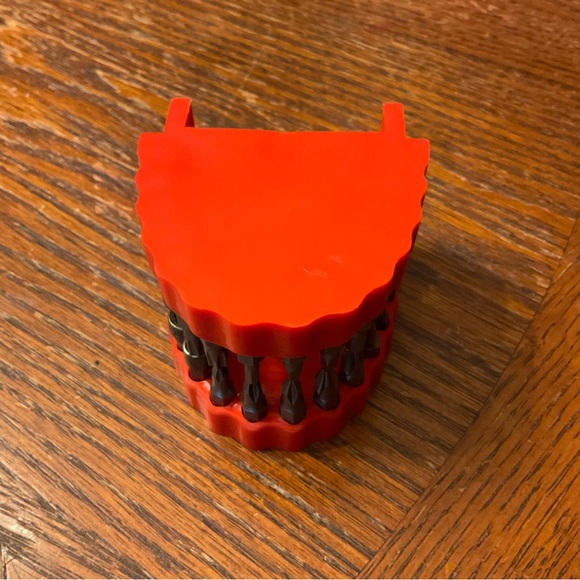 🦷Denture Drill Bit Funny Holder For 1/4” Hex Bits! 💋🤡😂 - Picture 12 of 15